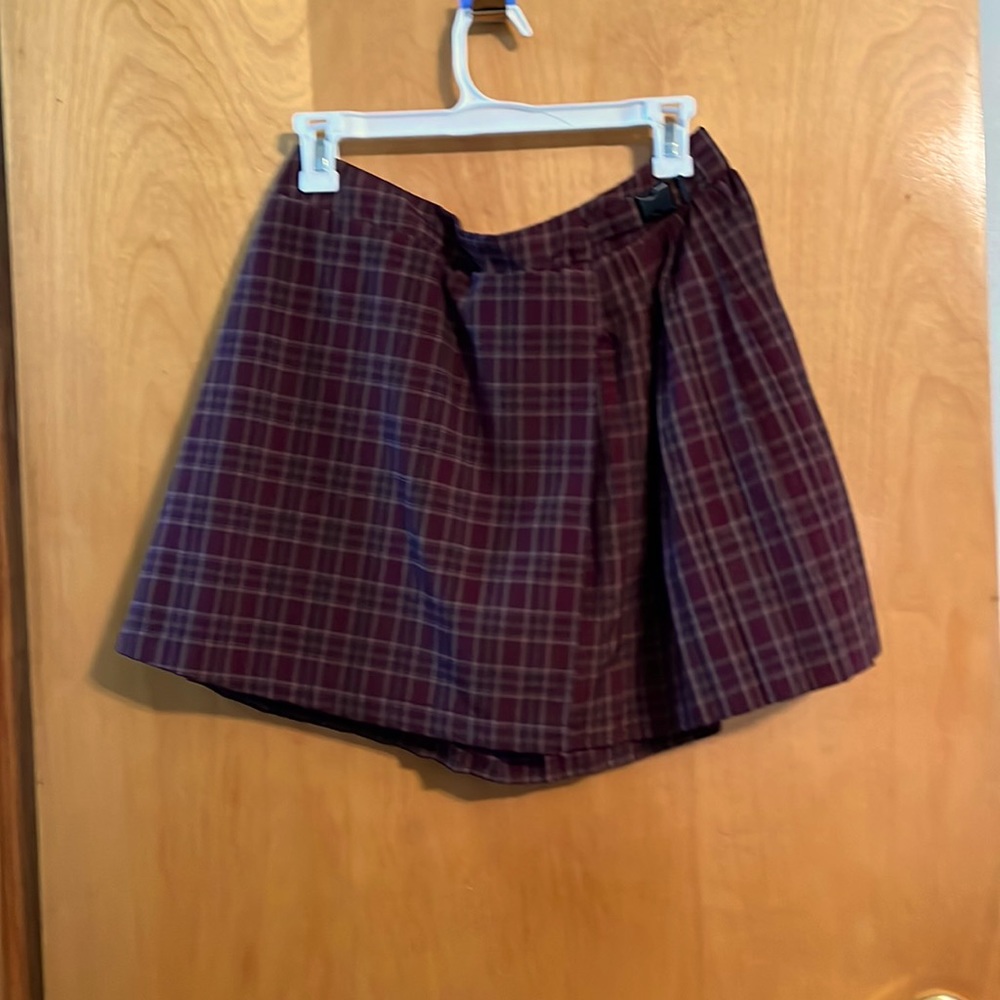 Christmas mini skirt